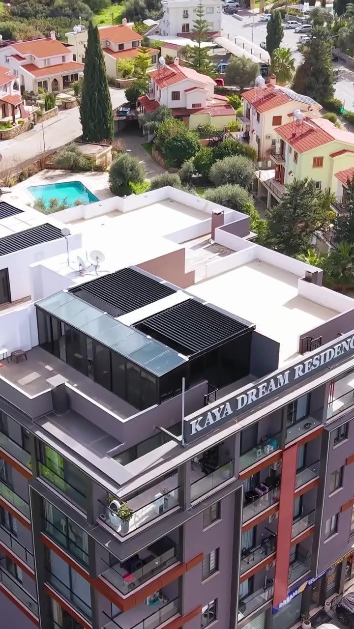 Kaya Dream Residence çatı ve cephe